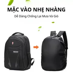 Túi Trùm Balo PÊ ĐAN Chống Nước Chống Bụi Dành Cho Balo 35-45L - Tiện Lợi Du Lịch Ngoài Trời
