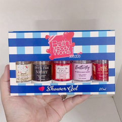 Set 5 Chai Sữa Tắm Bath & Body Works - Hương Thơm Độc Đáo, Dưỡng Ẩm Sang Trọng, Quà Tặng Tuyệt Vời Cho Mọi Lứa Tuổi