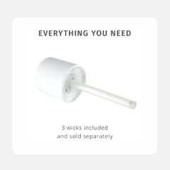 Máy Tạo Ẩm Mini Công Nghệ Siêu Âm Dùng Pin Sạc HoMedics UHE-CMP15-WT - Thiết Kế Di Động, Hoạt Động Êm Ái, Thời Gian Chạy Lên Đến 10 Giờ