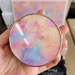 Phấn Nước Ohui Ultimate Cover Cushion 2025 - Phấn Trang Điểm Che Phủ Hoàn Hảo, Dưỡng Ẩm, Thiết Kế Hoa Sang Trọng