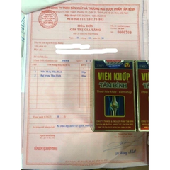 Viên Khớp Tâm Bình Glucosamine - Hỗ Trợ Giảm Viêm Khớp, Thoái Hóa Khớp, Giảm Đau Xương Khớp, Sinh Lực Cơ Thể Tăng Cường