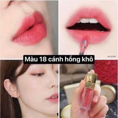 Son Ohui Tách Sét - Son Dưỡng Môi Hàn Quốc Màu Hồng Đào 18, Bám Màu Lâu, Khả Năng Dưỡng Ẩm, Quà Tặng Thú Vị Cho Nàng