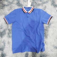 Áo phông Polo Nam Nữ Q26 Xanh Dương - Chất vải cá sấu thun cotton mát, Cổ viền kẻ độc đáo, Dành cho đi học, đi chơi, đi làm