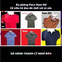 Áo Polo Nam Viền Cổ Kẻ Đen Đỏ - Vải Cá Sấu Cotton Cao Cấp Thoáng Mát, Dáng Body Thích Hợp Đi Chơi, Đi Học, Đi Làm
