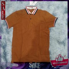 Áo Polo Nam Viền Cổ Kẻ Đen Đỏ - Vải Cá Sấu Cotton Cao Cấp Thoáng Mát, Dáng Body Thích Hợp Đi Chơi, Đi Học, Đi Làm