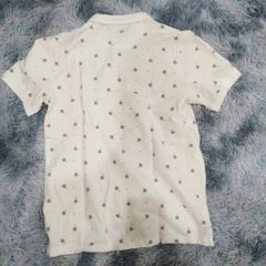 Áo Polo Nam Cổ Bẻ Họa Tiết Cây Dừa Màu Trắng - Chất Cotton Thoáng Khí, Dễ Dàng Kết Hợp, Phong Cách Thể Thao, Đi Chơi, Đi Làm