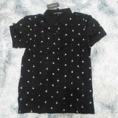 Áo Polo Nam Q29 Đen Họa Tiết Cây Dừa - Vải Cotton Thoáng Khí, Dễ Dàng Phối Đồ, Thời Trang Nam Cổ Bẻ