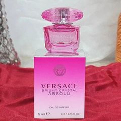 Nước Hoa Nhí - Versace Bright Crystal Absolu Edp 5ml Hồng Đậm - Hương Thơm Quyến Rũ, Sang Trọng Cho Phái Đẹp