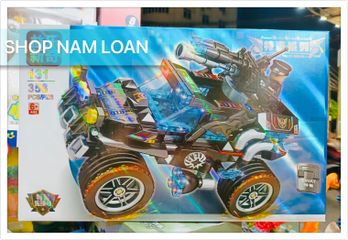 Đồ Chơi Lắp Ráp Mô Hình Xe Ô Tô SWAT Police 356 Chi Tiết - Đồ Chơi LEGO Phát Triển Tư Duy Sáng Tạo Cho Trẻ Em và Người Lớn