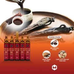 Tinh Chất Hắc Sâm Đông Trùng Hạ Thảo GinsengKing Hàn Quốc 30 Ống - Tăng Cường Sức Khỏe, Sinh Lý, Giảm Căng Thẳng, Làm Sáng Da