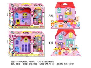 Đồ Chơi Nhà Búp Bê L.O.L Surprise Warm House - Đồ Chơi Giúp Phát Triển Tư Duy Sáng Tạo và Kỹ Năng Xã Hội Cho Trẻ Em