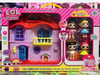 Đồ Chơi Nhà Búp Bê L.O.L Surprise Warm House - Đồ Chơi Giúp Phát Triển Tư Duy Sáng Tạo và Kỹ Năng Xã Hội Cho Trẻ Em