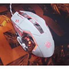 Chuột Gaming OYE X700 Cao Cấp 2400DPI 7D Có Led - Thiết Kế Ergonomics, Phần Mềm Macro Chuyên Dụng Cho Game Thủ