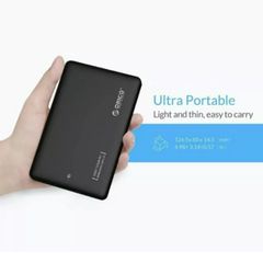 Hộp Đựng Ổ Cứng 2.5 inch ORICO 2577U3 USB 3.0 Đen - HDD Box SATA 3 cho HDD/SSD - Tương thích Windows và Mac OS