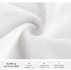 Áo Thun Cộc Tay Trắng Cho Bé - Vải Cotton Thấm Hút Mồ Hôi, Mát Mẻ, Thoải Mái, Hình In Sắc Nét, Thời Trang Trẻ Em