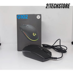 Chuột Có Dây Logitech G102 - Chuột Gaming 8000 DPI Chính Xác, Thiết Kế Ergonomic, Đèn RGB Tùy Chỉnh, Để Chơi Game và Làm Việc