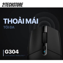 Chuột Không Dây Logitech G304 HERO - Chuột Gaming Cao Cấp 12.000 DPI, Kết Nối 1ms, Thiết Kế Nhẹ và Công Thái Học, Dành Cho Game Thủ
