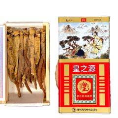 Hồng Sâm Củ Khô Hộp Thiếc GinsengKing HG Bio 150g - Nhân Sâm Hàn Quốc Tăng Cường Sức Khỏe, Giảm Stress, Cân Bằng Huyết Áp
