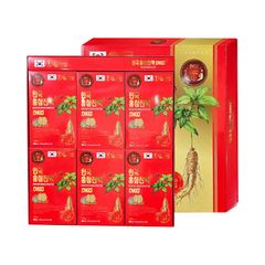 Nước Hồng Sâm Hàn Quốc Daedong DKG - Hộp 30 Gói Chiết Xuất Hồng Sâm 6 Năm Tuổi Tăng Cường Sức Khỏe, Giảm Mệt Mỏi, Làm Đẹp Da