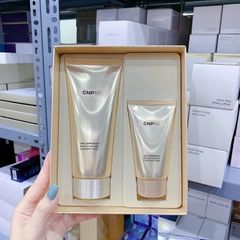 Set Sữa Rửa Mặt CNP Rx Tái Sinh Cao Cấp 200ml + 60ml - Dưỡng Sáng Da, Phù Hợp Mọi Loại Da, Hàn Quốc