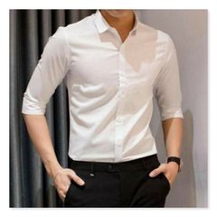 Áo Sơ Mi Nam Dài Tay Chất Lụa Không Nhăn Thấm Hút Mồ Hôi - Kiểu Dáng Hàn Quốc, Nhiều Màu Sắc, Thời Trang Nam 2023