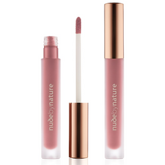 Son Kem Mịn Nude by Nature Satin Liquid Lipstick 3.75ml - Màu 01 Sand & 02 Blush, Lên Màu Đẹp, Giữ Ẩm Môi Tự Nhiên