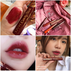 Son Kem NYX Candy Slick Glowy Lip Color Nhiều Màu - Son Môi Rạng Rỡ, Dưỡng Ẩm, Thiết Kế Đáng Yêu, Phù Hợp Với Mọi Phong Cách