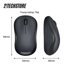 Chuột Không Dây Logitech M220 Silent - Chuột Văn Phòng Yên Tĩnh, Kết Nối 2.4GHz, Thiết Kế Nhỏ Gọn, Thời Gian Sử Dụng 18 Tháng