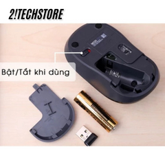 Chuột Không Dây Logitech M220 Silent - Chuột Văn Phòng Yên Tĩnh, Kết Nối 2.4GHz, Thiết Kế Nhỏ Gọn, Thời Gian Sử Dụng 18 Tháng