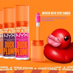 Son Phồng Môi Vịt NYX Duck Plump Lip Gloss - Son Bóng Tăng Cường Độ Đầy Đặn Chống Khô Môi Nhiều Màu Sắc Tươi Sáng
