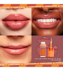 Son Phồng Môi Vịt NYX Duck Plump Lip Gloss - Son Bóng Tăng Cường Độ Đầy Đặn Chống Khô Môi Nhiều Màu Sắc Tươi Sáng