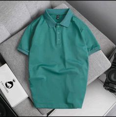 Áo Polo Cổ Bẻ Basic Unisex Chất Liệu Cá Sấu Dệt Kim CVC Cao Cấp - Co Dãn 4 Chiều, Thoải Mái, Dành Cho Nam Nữ