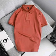 Áo polo trơn cổ bẻ basic unisex chất liệu cá sấu dệt kim co dãn 4 chiều - Thời trang nam phong cách trẻ trung, chất lượng cao cấp