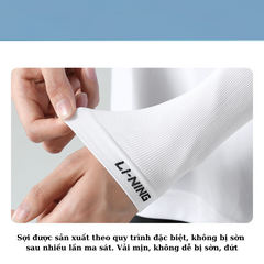 Găng Tay Chống Nắng Li-Ning Mỏng Mát UPF50+ Cho Nam Nữ - Phụ Kiện Thể Thao Đi Xe Đạp, Chạy Bộ Mùa Hè