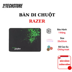 Pad Chuột Chuyên Game Fuhlen Goliathus 25x20cm - Bọc Viền, Chất Liệu Cao Cấp, Thiết Kế Thể Thao, Chống Trượt Tối Ưu