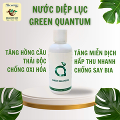 Nước Diệp Lục Green Quantum 150mL – Giải Rượu, Thanh Lọc Cơ Thể, Tăng Cường Năng Lượng, Hỗ Trợ Tiêu Hóa, Sảng Khoái Sau Nhậu