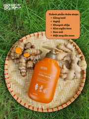 Sữa Tắm Gừng Nghệ Cocayhoala 500g - Dưỡng Trắng Mờ Thâm, Giúp Làm Sáng Da và Kháng Viêm, Hương Thơm Thiên Nhiên Thư Giãn