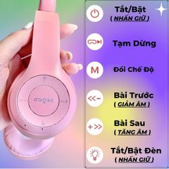 Tai Nghe Chụp Tai Bluetooth P47M - Tai Không Dây Có Mic, Thẻ Nhớ, Âm Bass Chất Lượng Cao, Nghe Nhạc Tuyệt Hảo