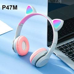 Tai Nghe Chụp Tai Bluetooth P47M - Tai Không Dây Có Mic, Thẻ Nhớ, Âm Bass Chất Lượng Cao, Nghe Nhạc Tuyệt Hảo