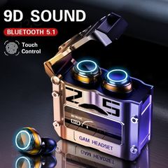 Tai Nghe Bluetooth Không Dây Gaming M25 - Âm Thanh Hifi 9D Bass, Pin 5-6 Giờ, Chống Nước IPX7, Kết Nối Bluetooth 5.3