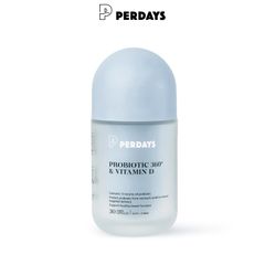 Men Vi Sinh PERDAYS 360 & Vitamin D - Hỗ Trợ Cân Bằng Đường Huyết Cho Mẹ Bầu, Bổ Sung Tăng Cường Sức Khỏe Tổng Quát, Lọ 30 Viên