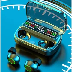 Tai nghe Bluetooth M100 V5.3 - Tai nghe không dây, chống nước, âm thanh chất lượng cao, thiết kế sang trọng, pin 2200mAh, độ trễ cực thấp