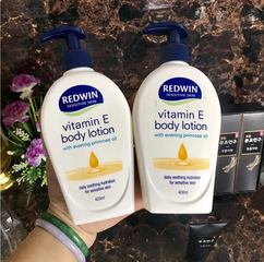 Dưỡng Thể Redwin Vitamin E Body Lotion 400ml (có vòi)