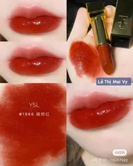 Son YSL 1966 Rouge Pur Couture - Tester Nắp Trắng Đỏ Quyến Rũ Sang Trọng, Đối Tượng Phụ Nữ Tự Tin, Chất Son Mịn Màng