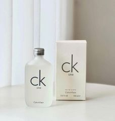 Nước Hoa Calvin Klein CK One EDT 100ml - Hương Nước Hoa Đặc Trưng Cho Cả Nam & Nữ, Pha Trộn Cam Bergamot và Gỗ Tuyết Tùng