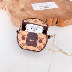 Vỏ Bọc Silicon Dẻo AirPods 1 2 - Túi Xách Oval Dễ Thương, Phụ Kiện Thời Trang Tai Nghe AirPods