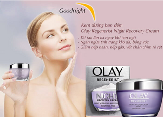 Kem dưỡng ban đêm Olay Regenerist Night Recovery Cream 48g