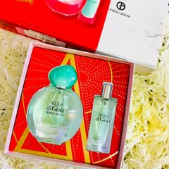 Set Nước Hoa Giorgio Armani Acqua Di Gioia 30ml + 10ml - Hương Thơm Tươi Mát, Sang Trọng, Phù Hợp Mọi Dịp