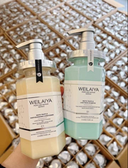 Combo Dầu Gội - Xả Phục Hồi Đa Tầng Nấm Truffle Weilaiya 450ml