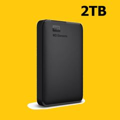 Ổ Cứng Di Động WD Elements 2TB / 3TB / 4TB USB 3.0 2.5 Inch (Đen) - Hàng Chính Hãng Trôi bảo hành Fullbox Kèm Bao Đựng Đa Năng